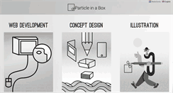 Desktop Screenshot of particle-in-a-box.com