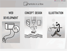Tablet Screenshot of particle-in-a-box.com